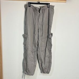 Gray Cargo Pants